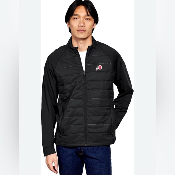 Men's Collegiate Ninja Poly Woven Panel Jacket
